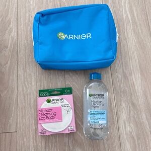 Garnier Micellar Cleansing water and eco pads